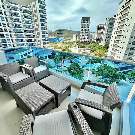 Apartamentos Luxury Frente Al Mar - Ar Rentals Gaira Exterior photo