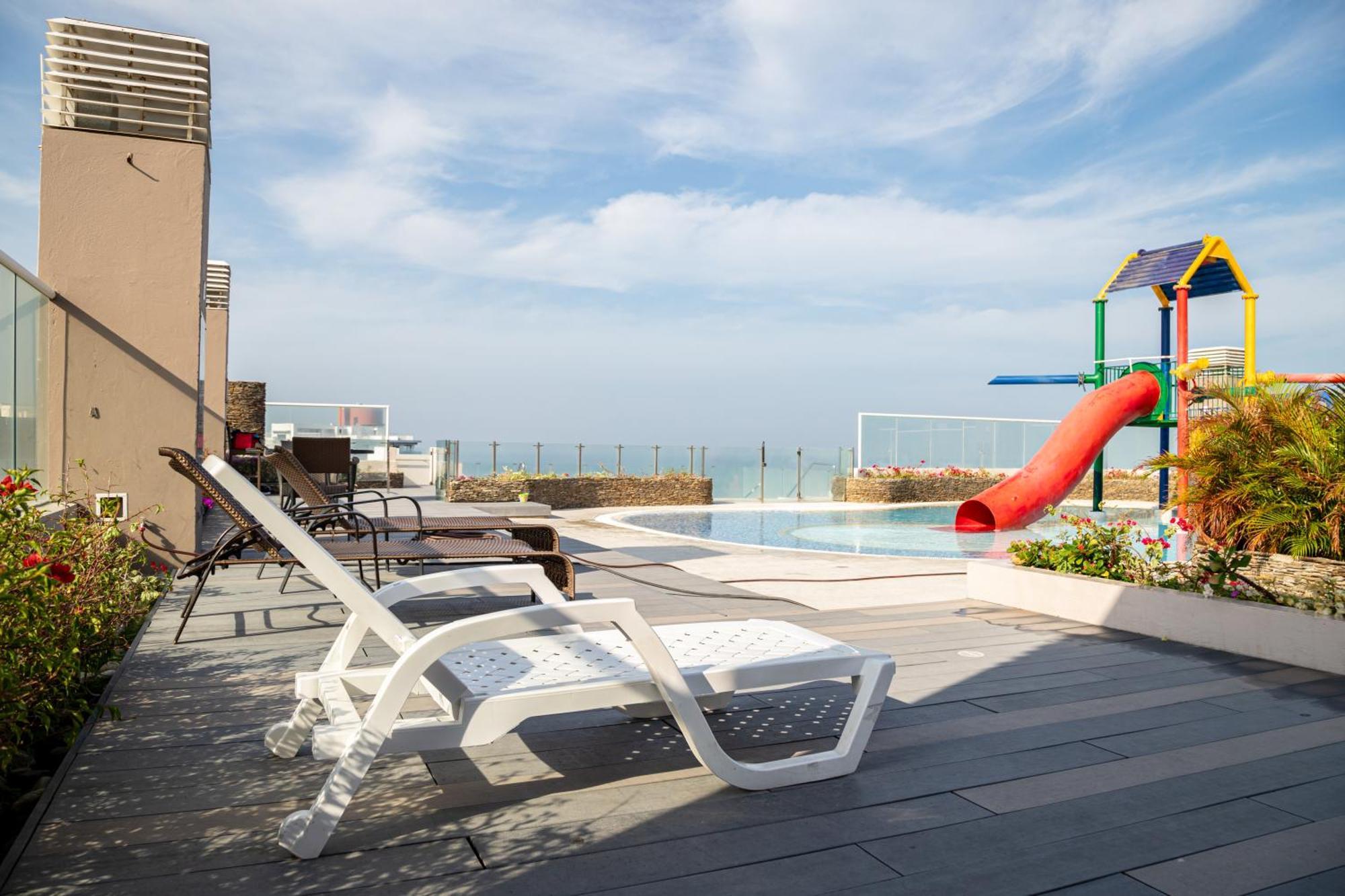 Luxury Frente Al Mar - Ar Apartamento